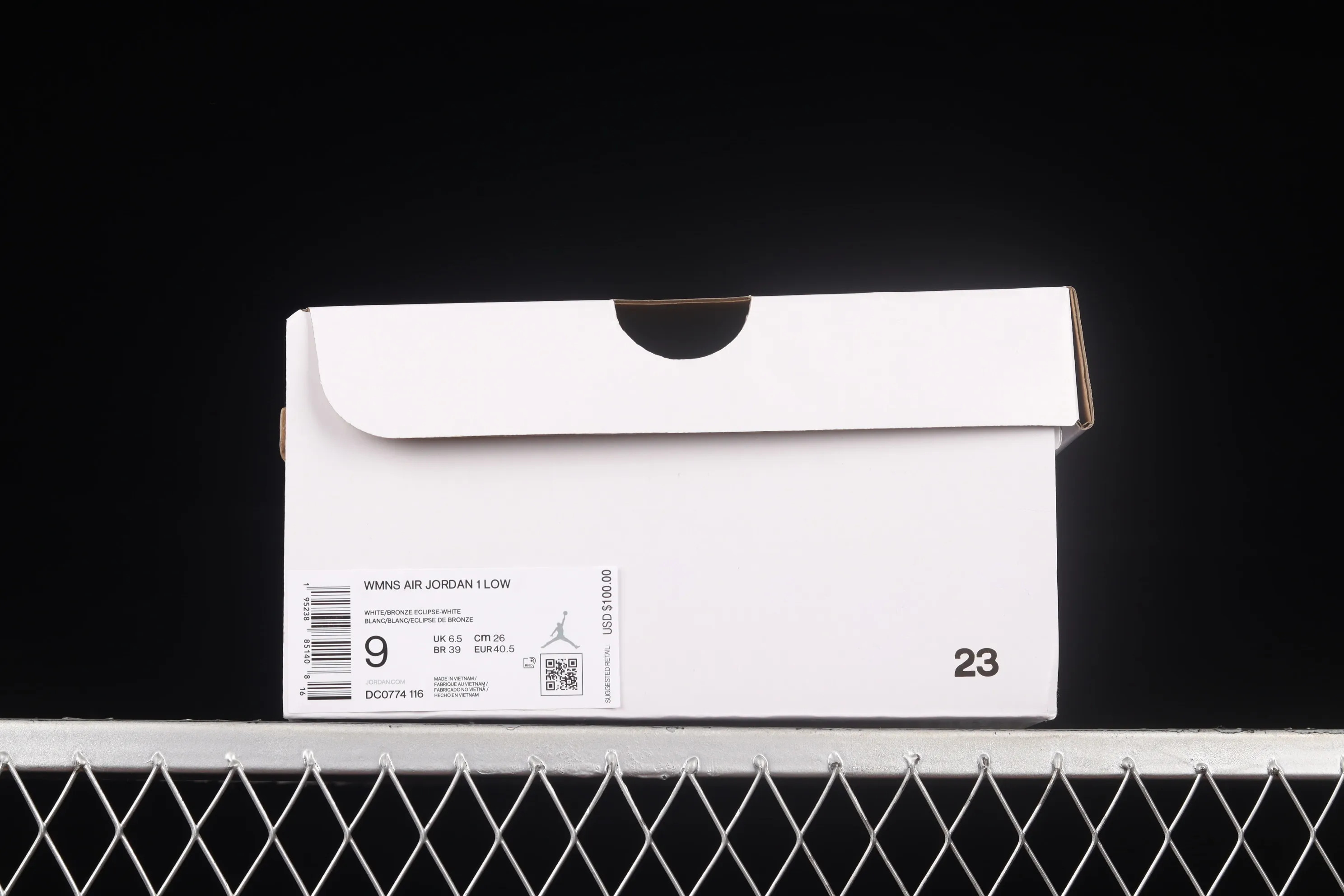 All categories Air Jordan Jordan series basketball shoes Air Jordan 1 Low G version pure original Air Jordan 1 Low AJ1 Joe 1 wine red and white low-top basketball shoes DC0774-116